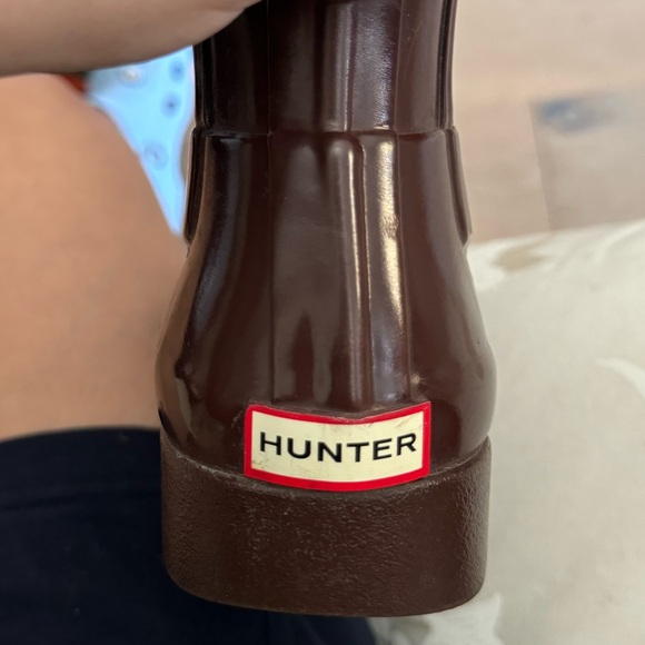 hunter | refined chelsea boots (burgundy) ☔️ - Picture 16 of 16